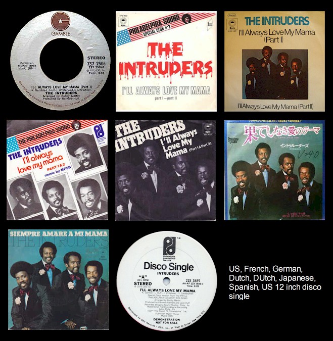 The Intruders - I'll Always Love My Mama lyrics 